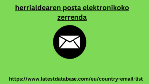 herrialdearen posta elektronikoko zerrenda