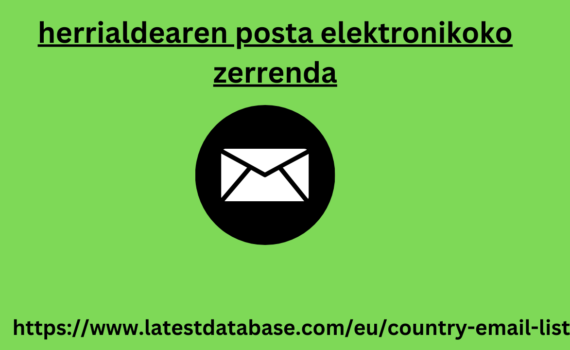 herrialdearen posta elektronikoko zerrenda