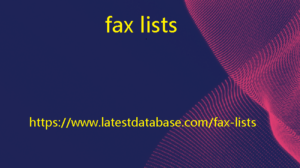 fax lists