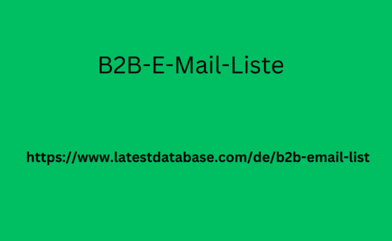 B2B-E-Mail-Liste