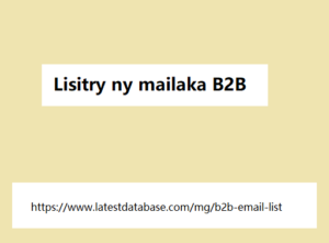 Lisitry ny mailaka B2B - Copy