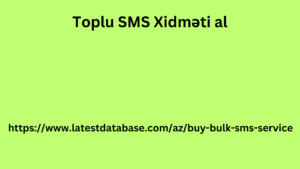 Toplu SMS Xidməti al