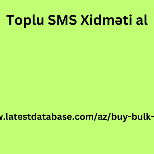 Toplu SMS Xidməti al