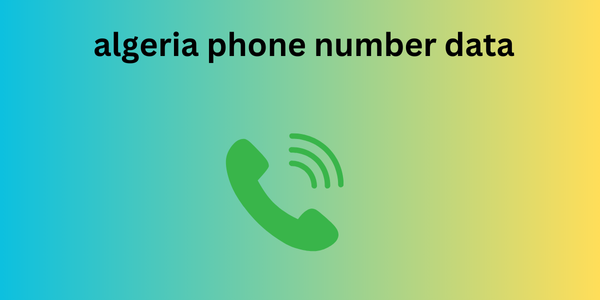 algeria phone number data